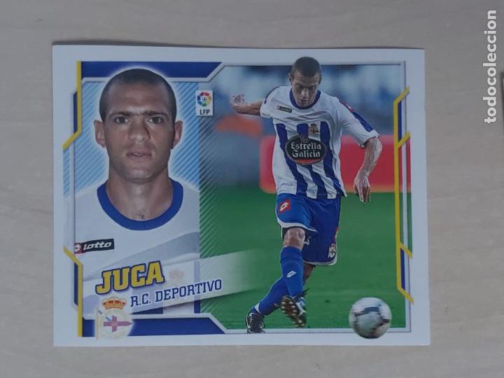 Cromos de Futebol: CROMO JUCA - ESTE 2010 11 - 10 11 - CROMO SIN PEGAR - DEPORTIVO DE LA CORU&Ntilde;A