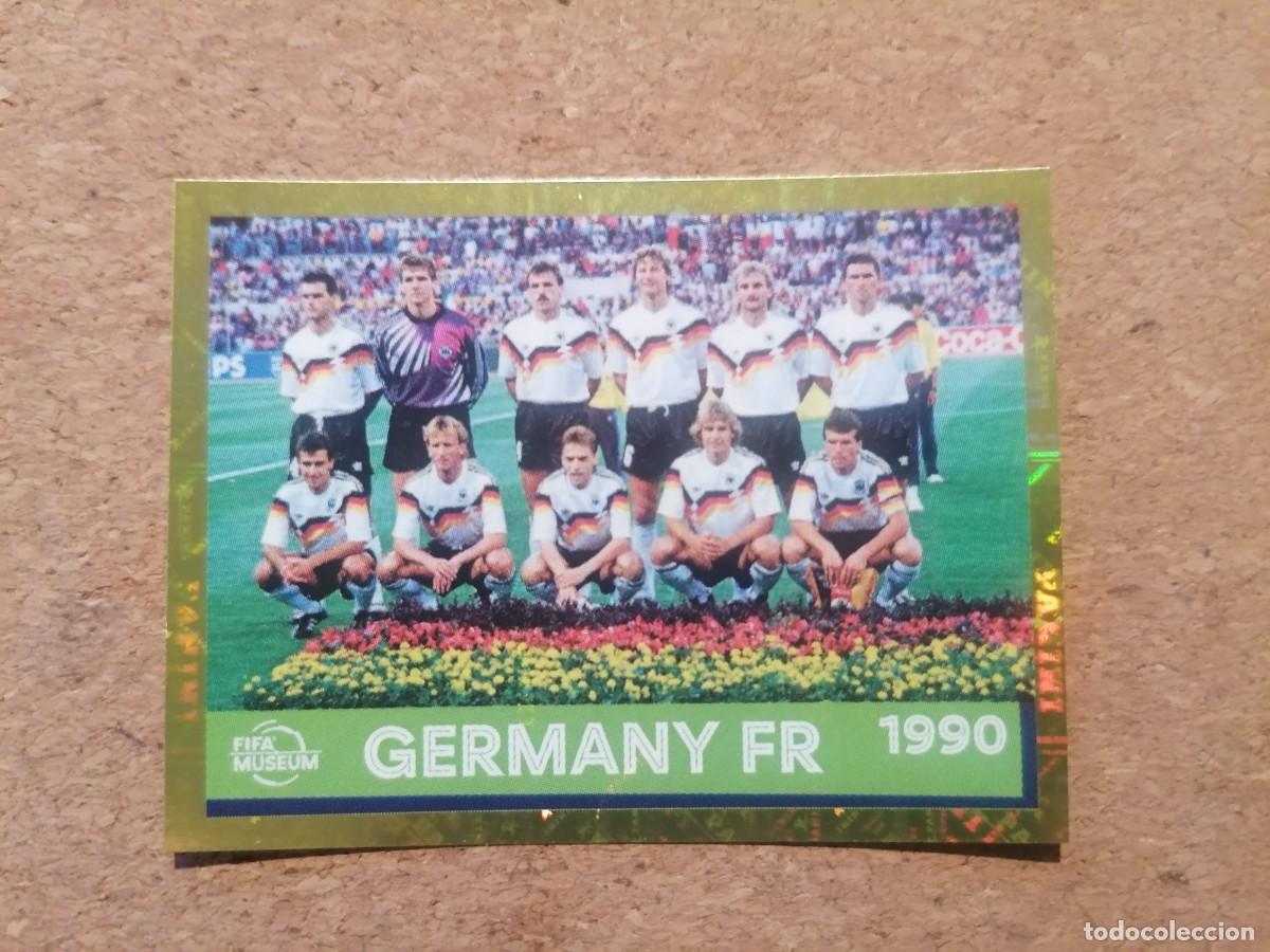 Cartes &agrave; collectionner de Football: QATAR 2022 WORLD CUP STICKER CAMPEONA ALEMANIA 1990 NUEVO SIN PEGAR