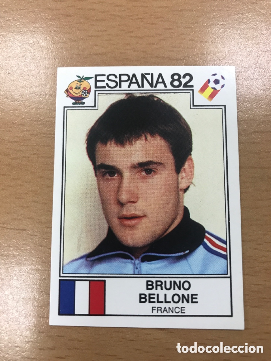 Cromos de F&uacute;tbol: Cromo panini mundial Espa&ntilde;a 82 n&uacute;mero 291 Bellone - Sticker album world cup Spain 1982 France