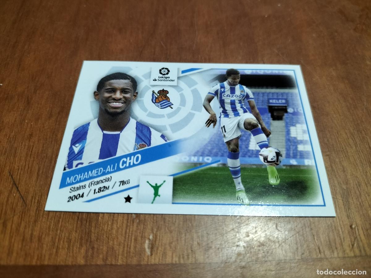 Fu&szlig;ball-Sticker: 3 MOHAMED- ALI CHO EDICIONES ESTE SIN PEGAR. LIGA 2022-23. CROMO. TRADING CARD. COMO NUEVO