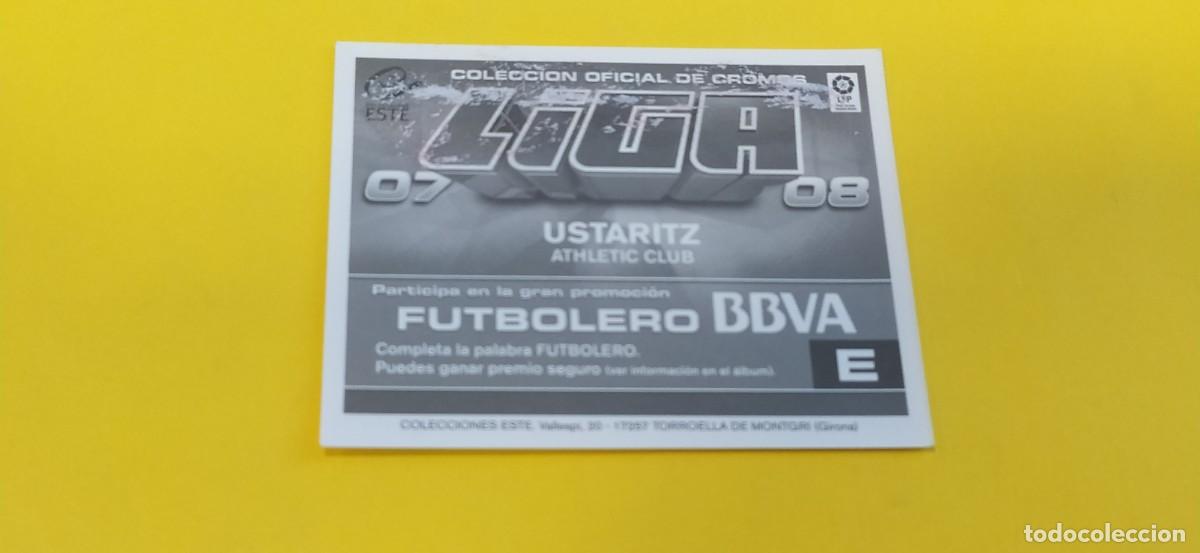 Cromos de f&uacute;tbol: USTARITZ ATHLETIC BILBAO ESTE 07 08 2007 2008 - Foto 2