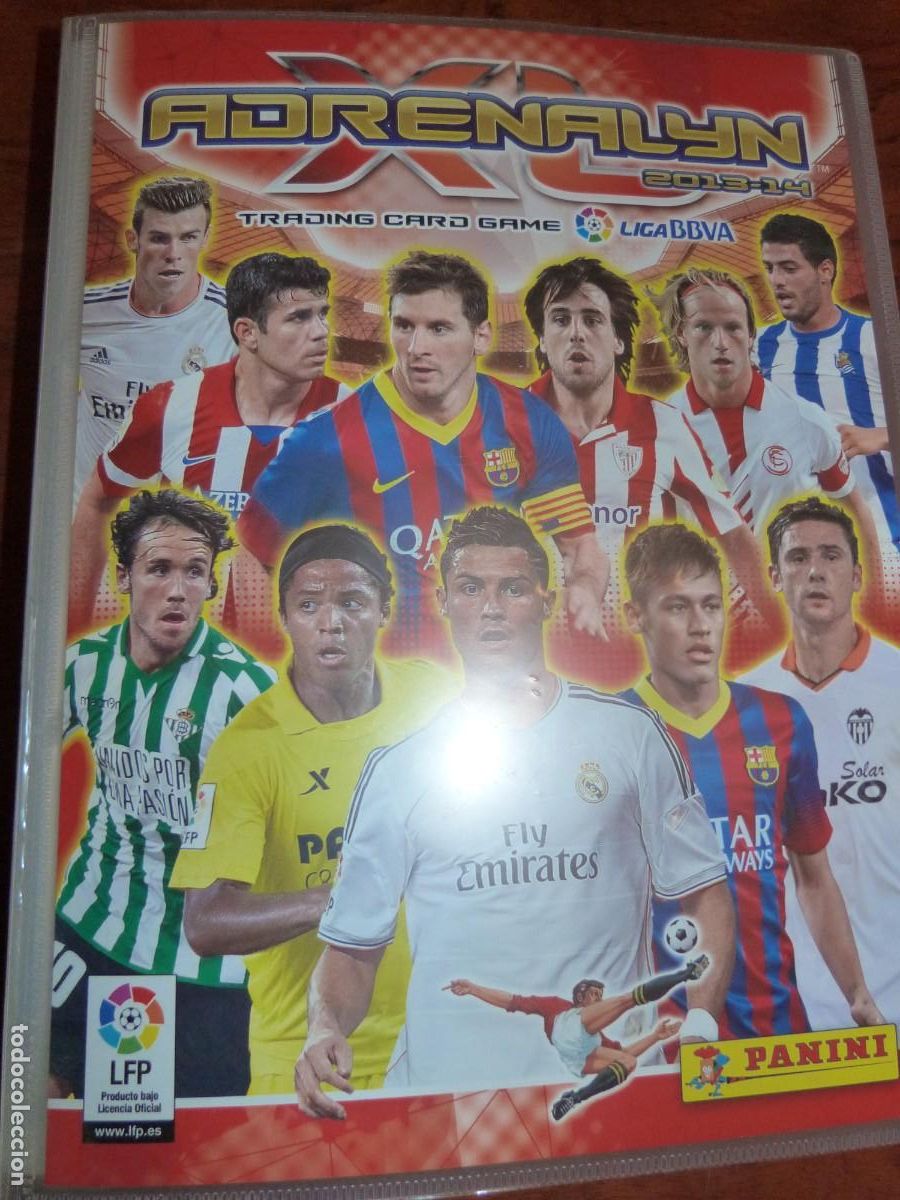 Football Stickers: ADRENALYN, LIGA 2013 2014, ALBUM CON 203 CROMOS. VER IMAGENES. PERFECTO ESTADO9