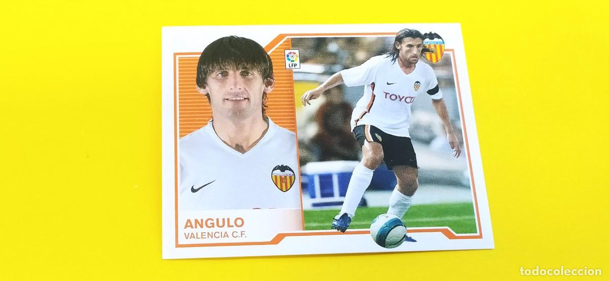 Cromos de f&uacute;tbol: ANGULO VALENCIA ESTE 07 08 2007 2008 - Foto 1