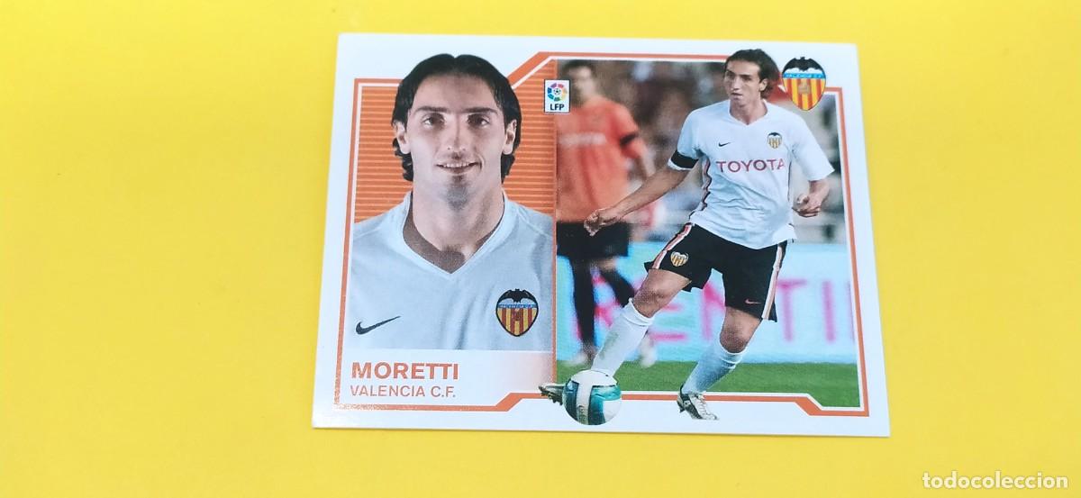 Cromos de f&uacute;tbol: MORETTI VALENCIA ESTE 07 08 2007 2008 - Foto 1