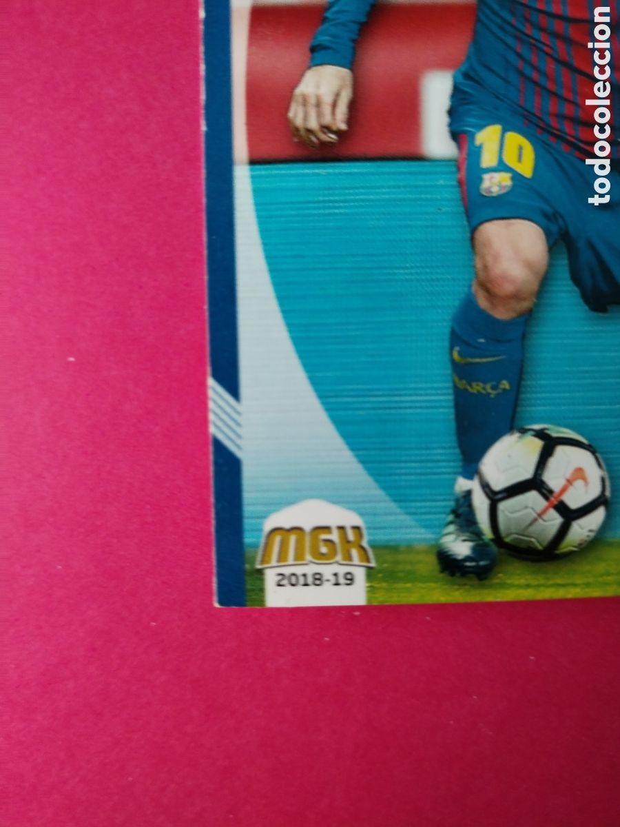Cromos de f&uacute;tbol: Messi MGK 2018/19 megacracks - Foto 6