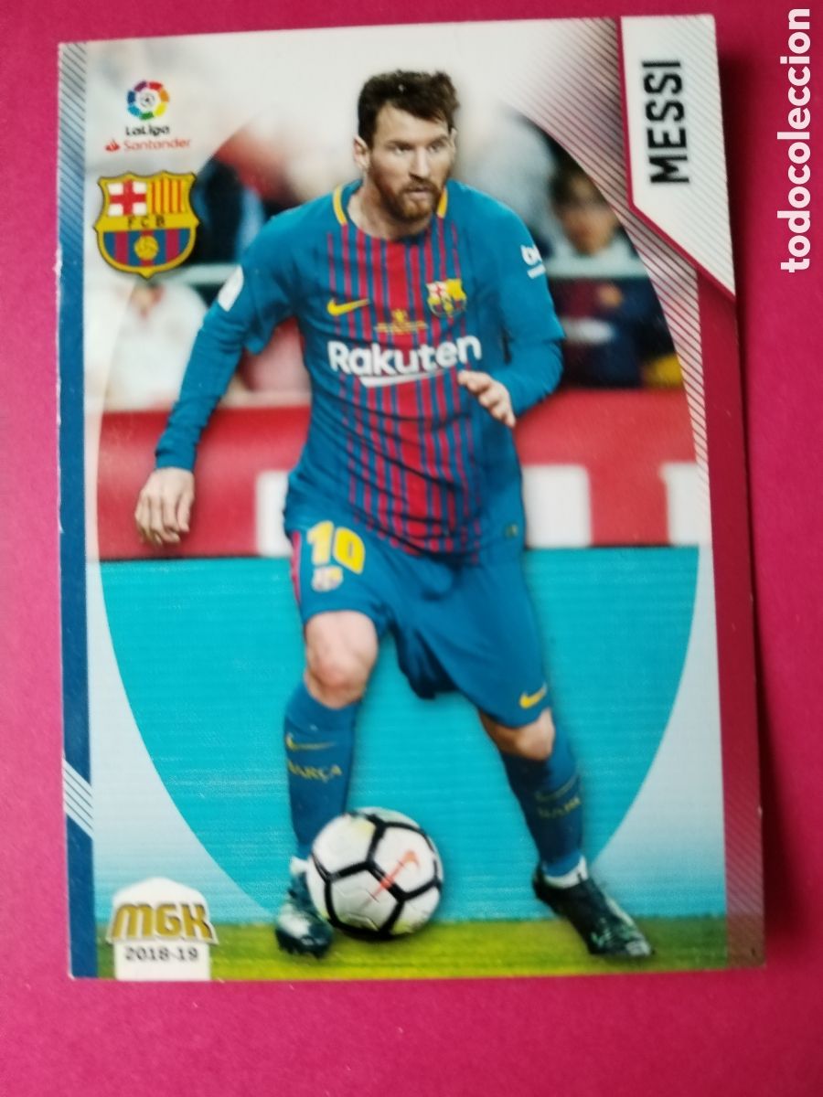 Cromos de f&uacute;tbol: Messi MGK 2018/19 megacracks - Foto 1