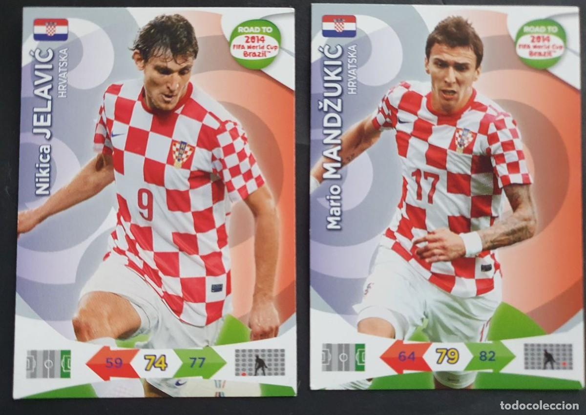 Cromos de F&uacute;tbol: 2 Cards de HRVATSKA - Panini ADRENALYN XL Road FIFA World Cup BRAZIL 2014