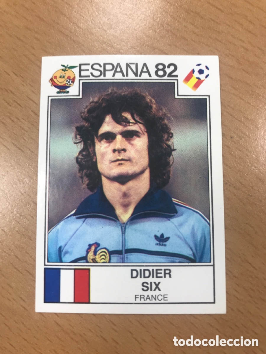 Cromos de F&uacute;tbol: Cromo panini mundial Espa&ntilde;a 82 n&uacute;mero 290 Six - Sticker album world cup Spain 1982 France