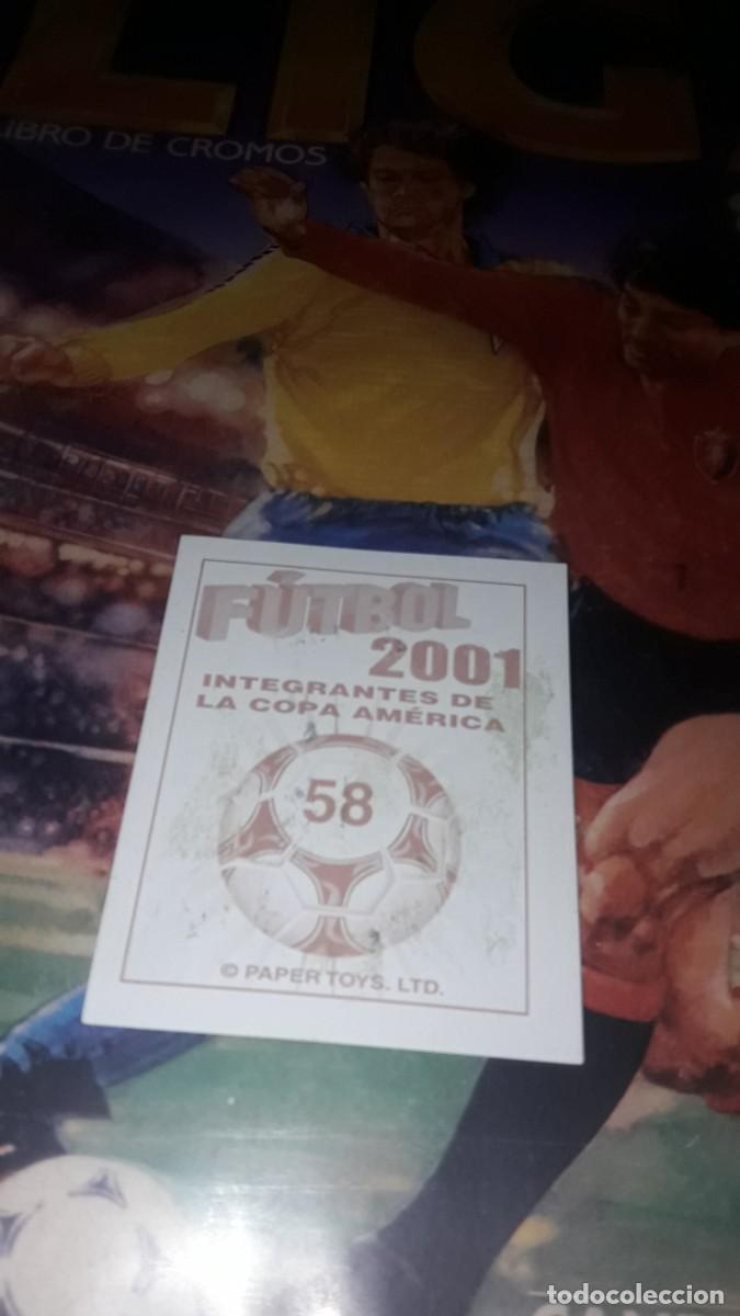 Cromos de f&uacute;tbol: RONALDO BRASIL 2001 - Foto 2