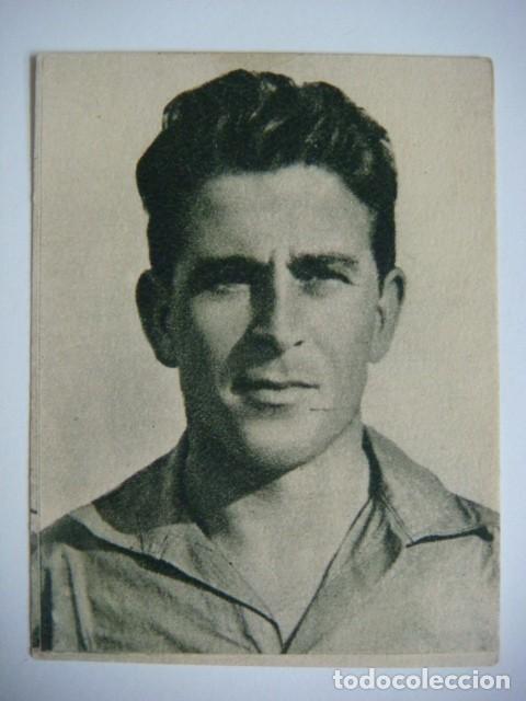 Cromos de f&uacute;tbol: CROMO DE ISIDORO LASALA CASJUS MEDIO IZQUIERDO REAL VALLADOLID A&Ntilde;OS 1950-60 N&ordm;-72,CAJ -N&ordm;-15-BIS