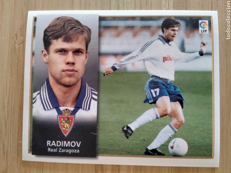 Cromos de Futebol: RADIMOV REAL ZARAGOZA EDICIONES ESTE 98 99 1998 1999 SIN PEGAR CROMO FUTBOL UNIFICO ENVIOS