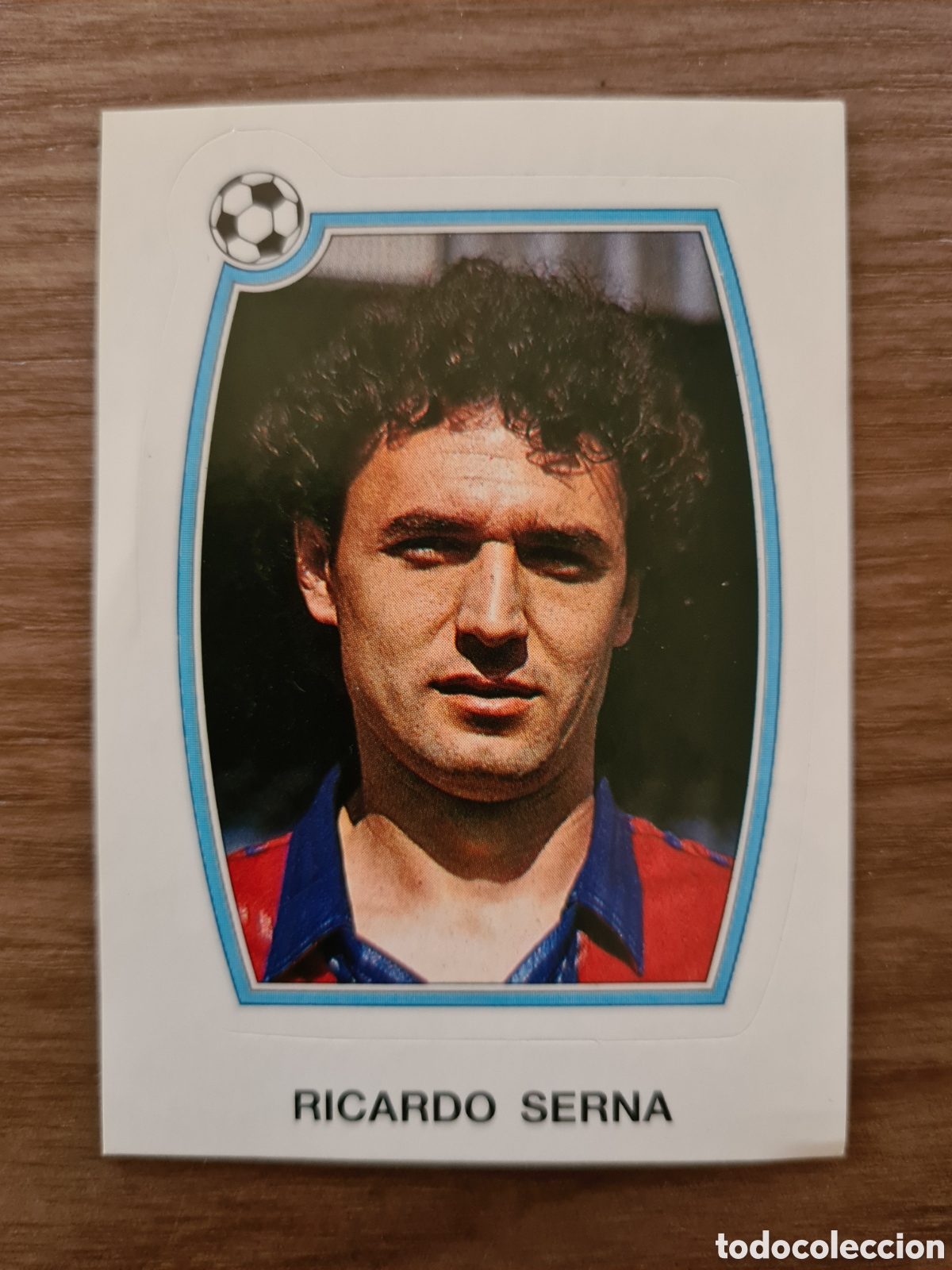 Cromos de f&uacute;tbol: RICARDEO SERNA F C BARCELONA FUTBOL 92 93 PANINI SIN PEGAR