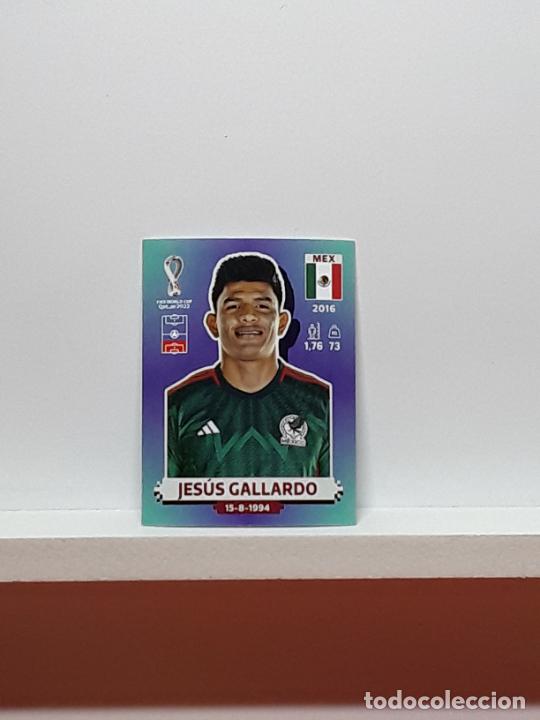 Fu&szlig;ball-Sticker: MUNDIAL 2022 WORLD CUP QATAR ALBUM PANINI LIGA N MEX6 MEX 6 MEXICO JESUS GALLARDO