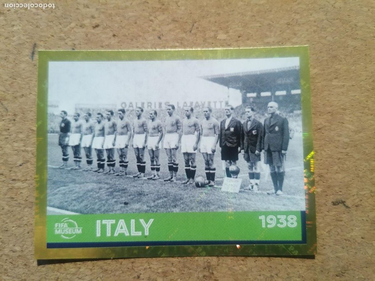 Football Stickers: QATAR 2022 WORLD CUP STICKER CAMPEONA ITALIA 1938 NUEVO SIN PEGAR FWC 20