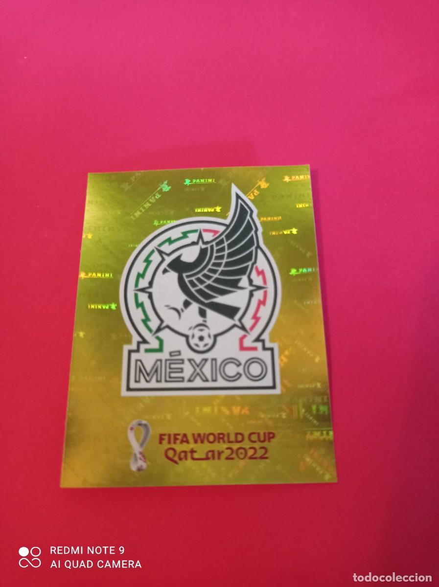 Cromos de Futebol: Escudo MEXICO MEX 2 Mundial 2022 Qatar Panini nuevo