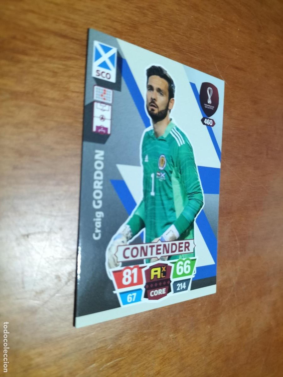 Cromos de Futebol: 460 GORDON ADRENALYN XL FIFA WORD CUP 2022. QATAR. PANINI. CROMO. COMO NUEVA