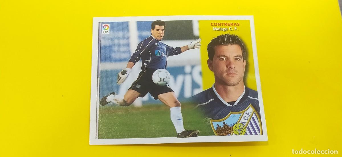 Cromos de f&uacute;tbol: CONTRERAS MALAGA ESTE 02 03 2002 2003 - Foto 1
