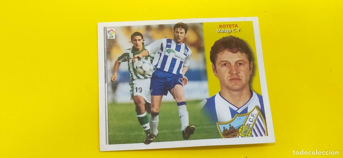 Cromos de f&uacute;tbol: ROTETA MALAGA ESTE 02 03 2002 2003 - Foto 1