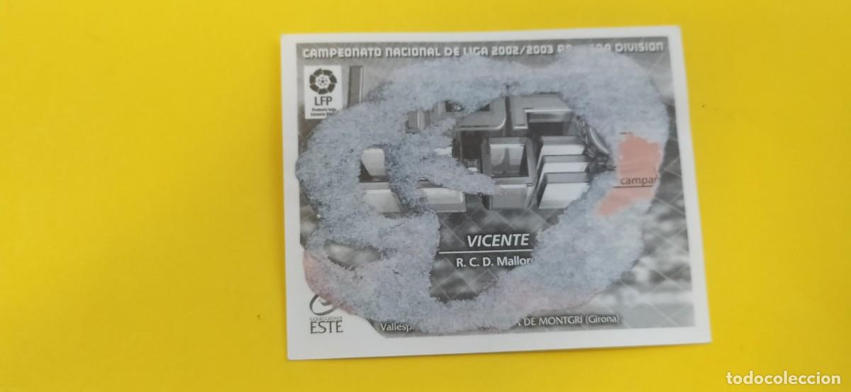 Cromos de f&uacute;tbol: VICENTE MALLORCA ESTE 02 03 2002 2003 - Foto 2