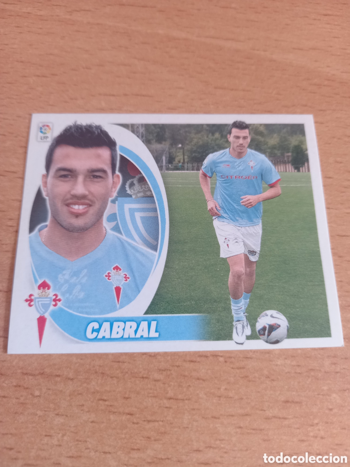 Fu&szlig;ball-Sticker: Cabral Celta de Vigo liga 2012 2013 12 13 ediciones este