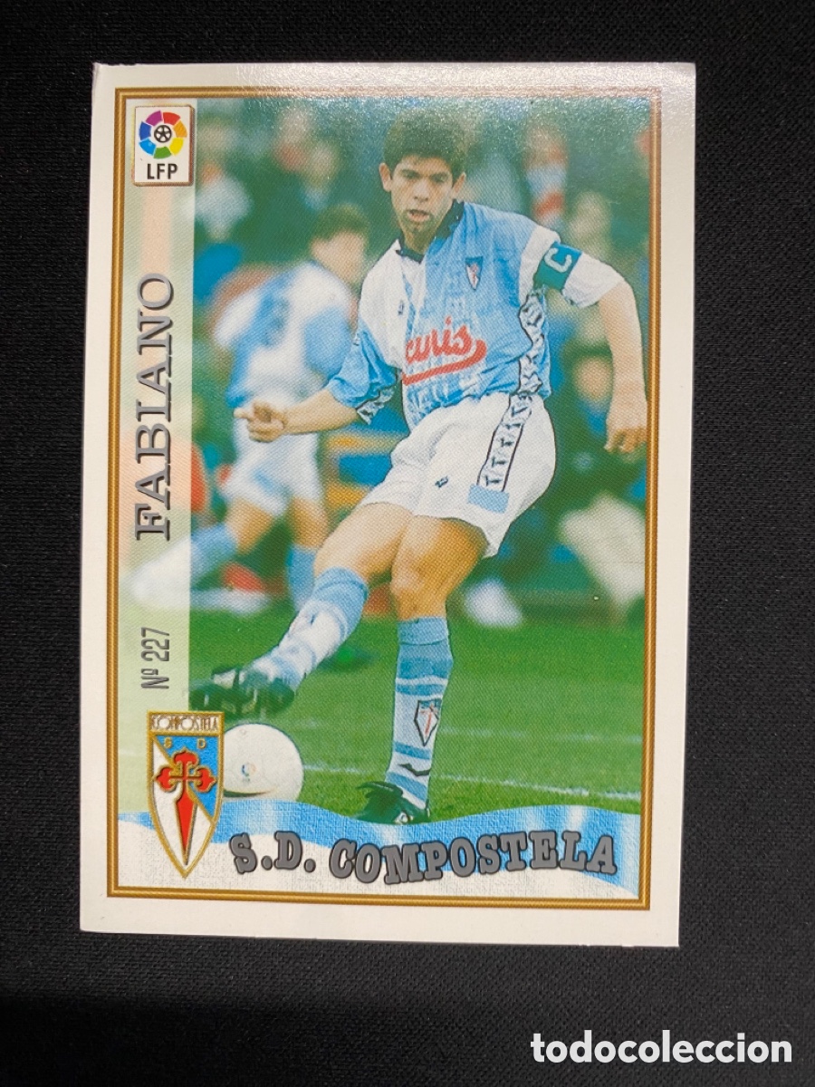 Figurine di Calcio: 227 FABIANO (COMPOSTELA) MUNDICROMO 1997 1998 97 98