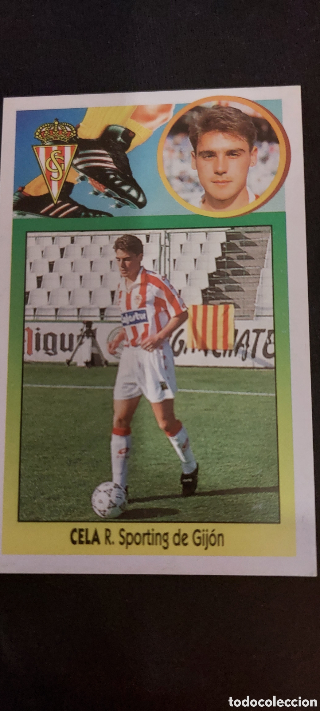 Cromos de f&uacute;tbol: Cela baja 93/94 despegado - Foto 1