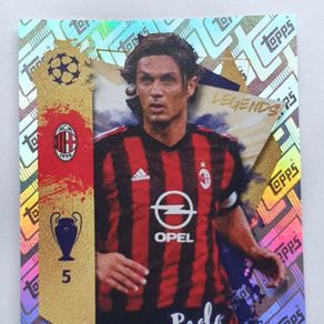 Paolo Maldini Panini Euro 96 Sticker - #242 Paolo Maldini Panini Euro 96 Sticker - #242