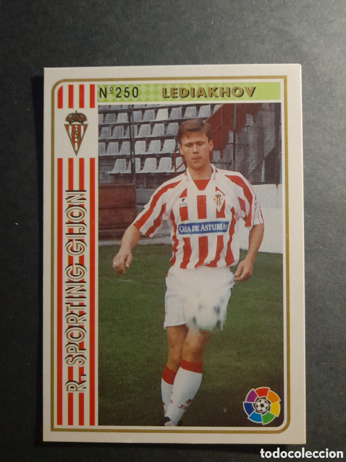 Cromos de F&uacute;tbol: N&deg;250 Lediakhov MUNDICROMO 94/95 liga 1994/1995