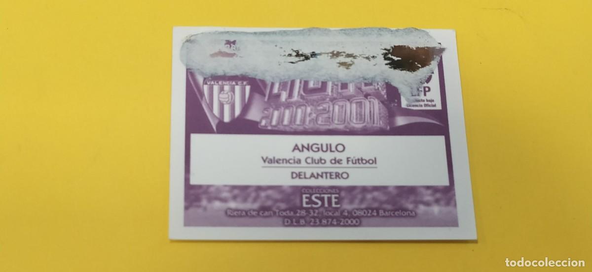 Cromos de f&uacute;tbol: ANGULO VALENCIA ESTE 00 01 2000 2001 - Foto 2