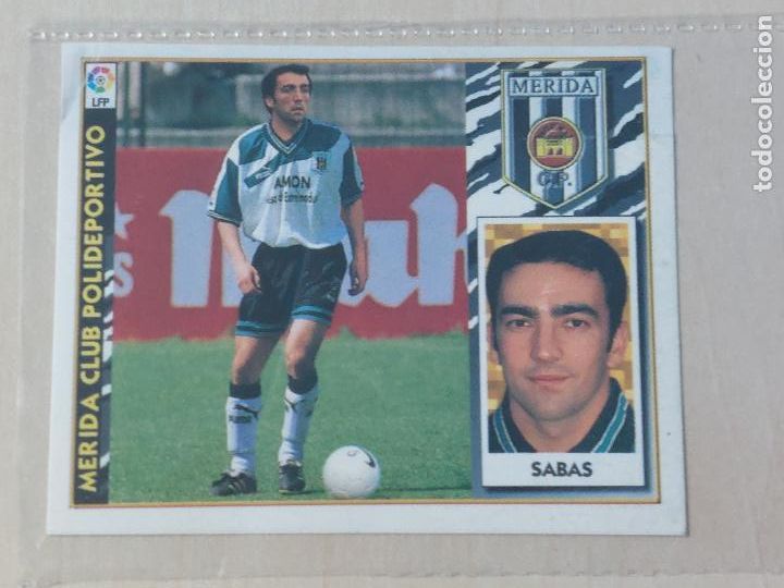 Cromos de f&uacute;tbol: COMPLETA TU ALBUM ESTE 97 98 COLOCA SABAS - VENTANILLA - - Foto 1