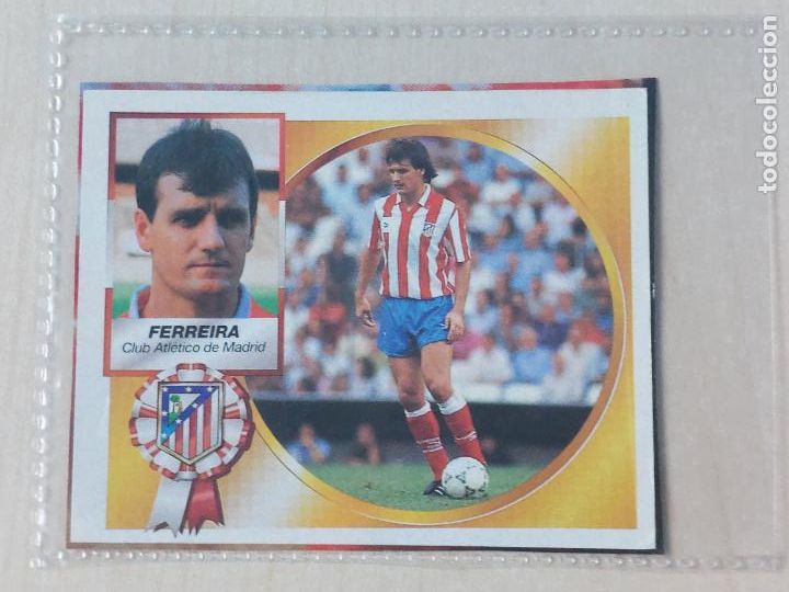 Fu&szlig;ball-Sticker: COMPLETA TU ALBUM ESTE 94 95 COLOCA FERREIRA - RECORTADO