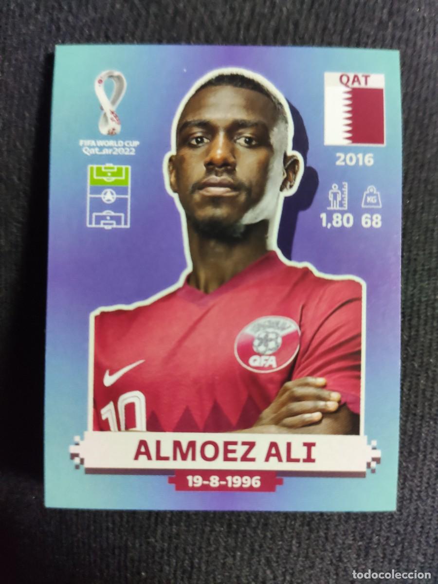 Fu&szlig;ball-Sticker: QAT 19 Almoez Ali, Panini World Cup Mundial 2022 Catar Qatar