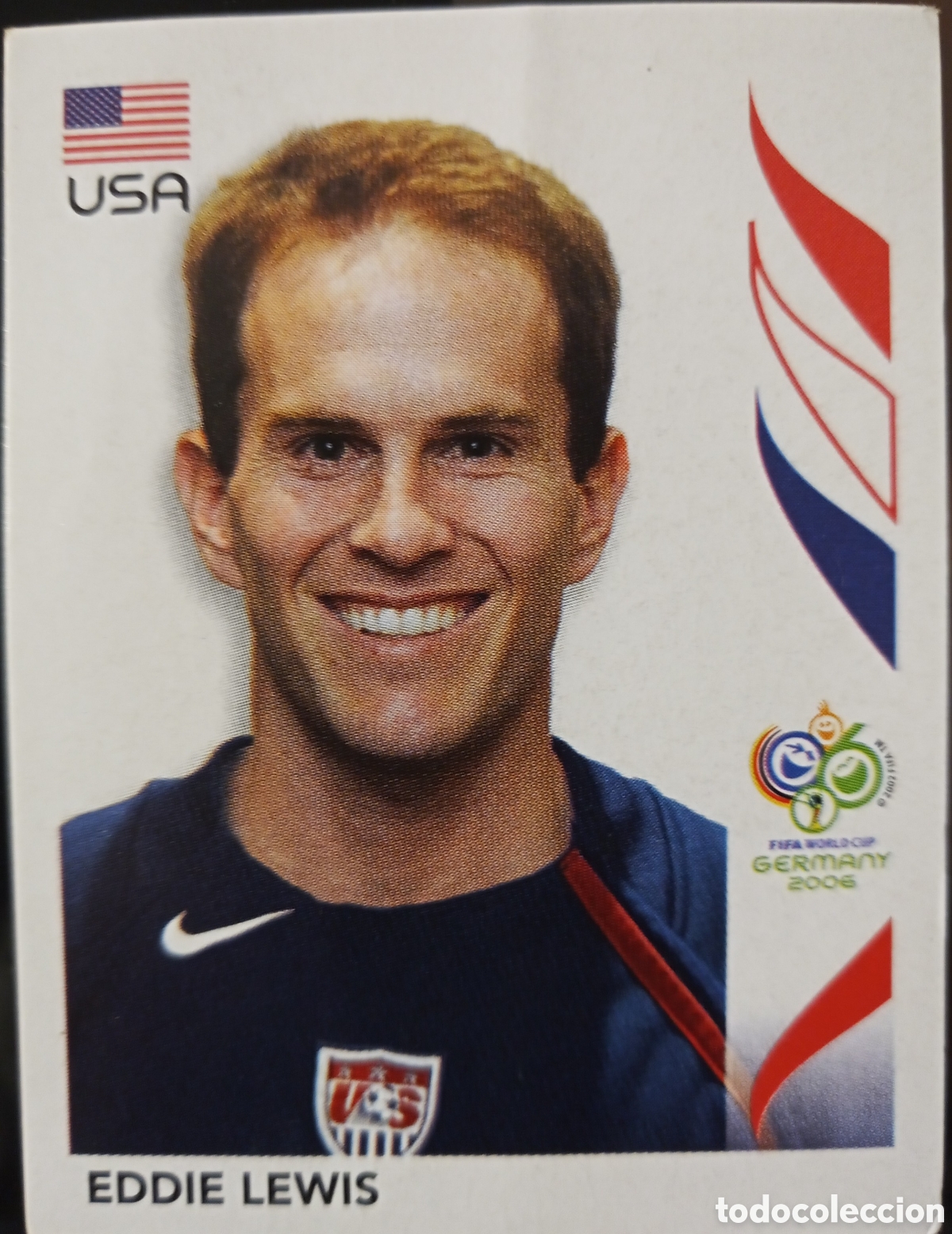 Cartes &agrave; collectionner de Football: CROMO EDDIE LEWIS. USA. MUNDIAL ALEMANIA 2006