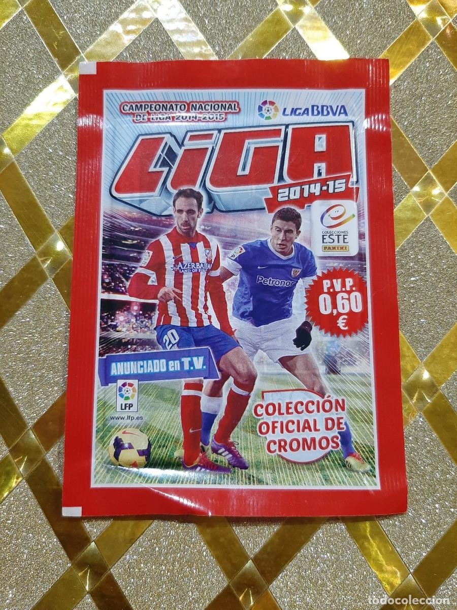 Cromos de f&uacute;tbol: SOBRES DE FUTBOL LIGA 2014-2015 EDICIONES ESTE PANINI SIN ABRIR !