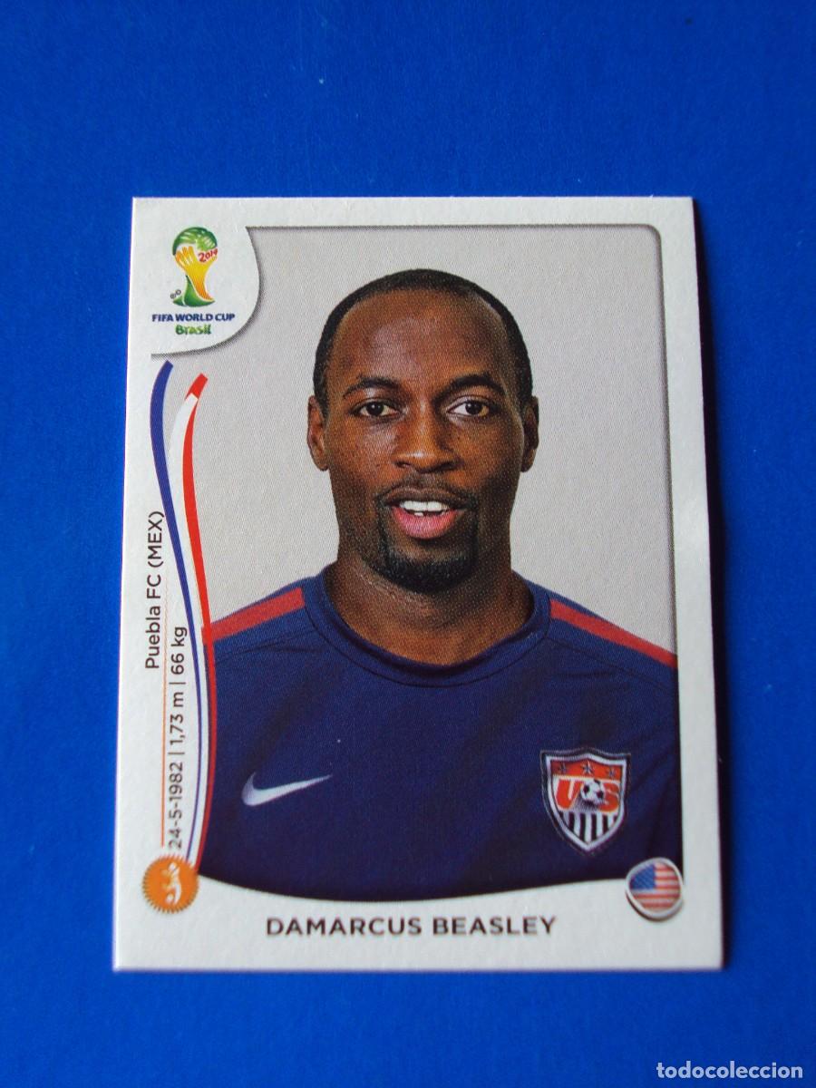 Cromos de f&uacute;tbol: 553 DAMARCUS BEASLEY USA MUNDIAL FUTBOL BRASIL 2014 FIFA WORLD CUP PANINI CROMO NUEVO