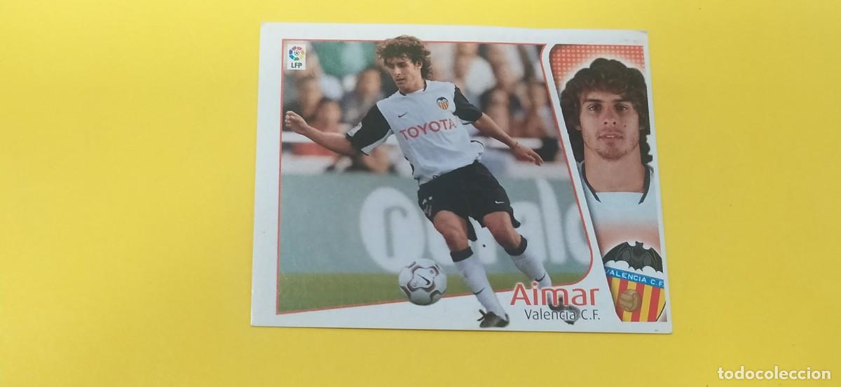 Cromos de f&uacute;tbol: AIMAR VALENCIA ESTE 04 05 2004 2005 - Foto 1