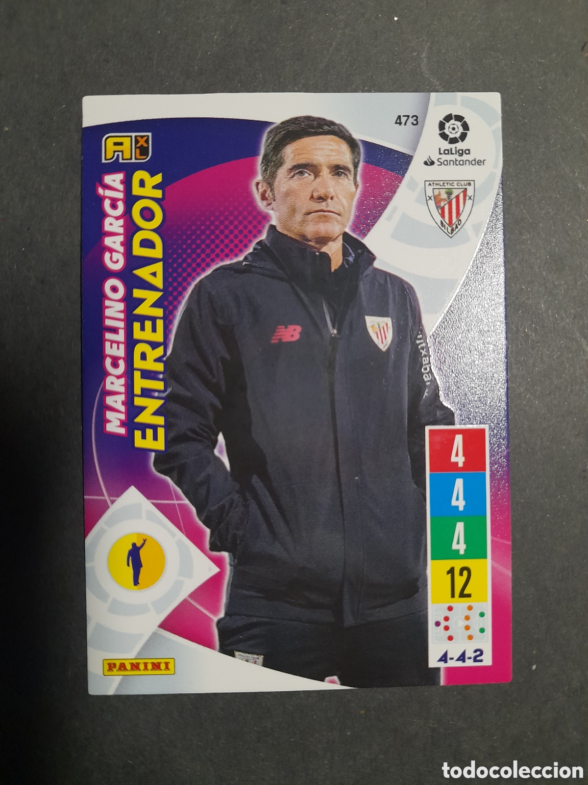 Figurine di Calcio: N&deg;473 Marcelino Adrenalyn 2021/2022 Panini 21/22