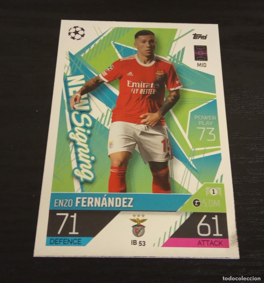 topps match attax 22-23 : ib 53 enzo fernandez - Buy Collectible