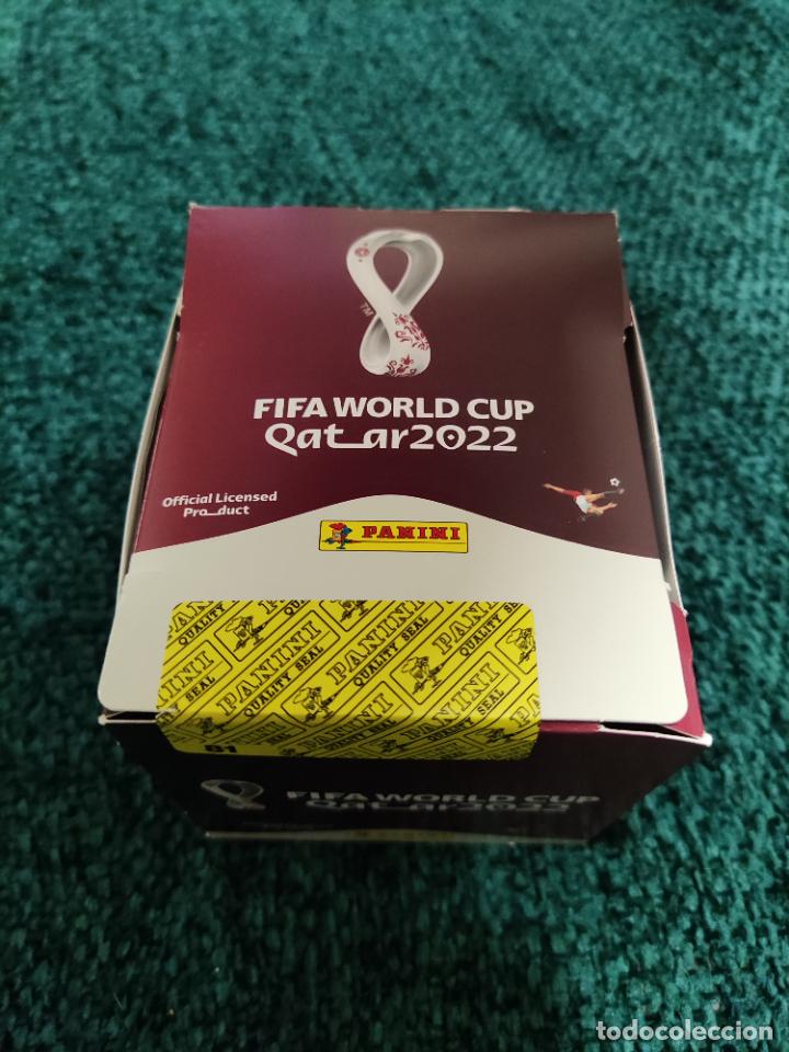 Cromos de f&uacute;tbol: CAJA SELLADA WORLD CUP QATAR 2022 50 SOBRES DE CROMOS MUNDIAL