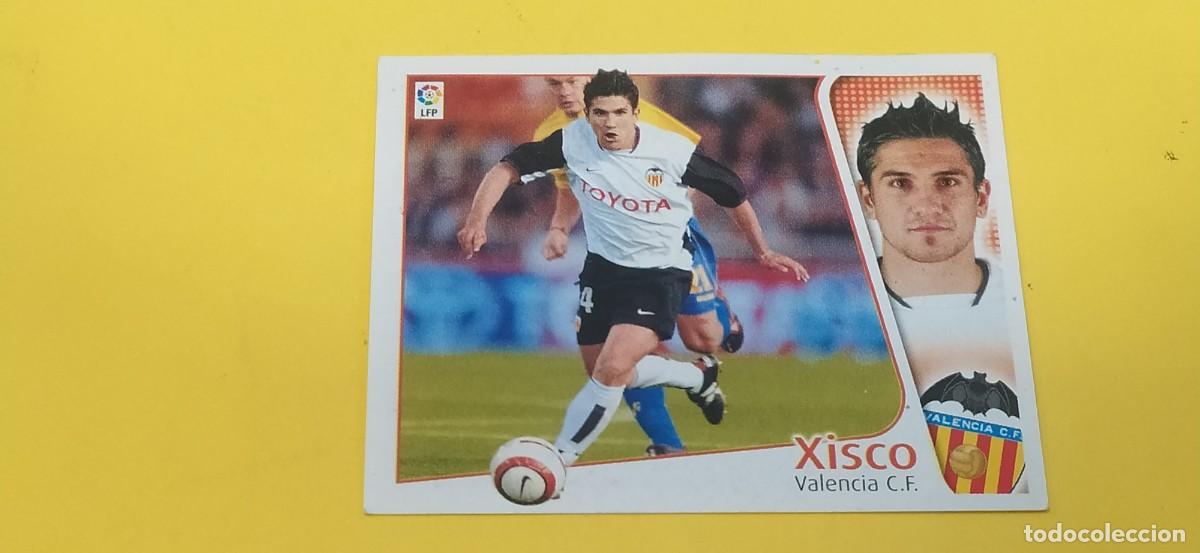 Cromos de f&uacute;tbol: XISCO VALENCIA ESTE 04 05 2004 2005 - Foto 1