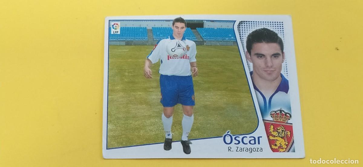 Cromos de F&uacute;tbol: OSCAR ZARAGOZA ESTE 04 05 2004 2005
