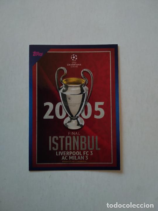 Cromos de Futebol: 17 ESTAMBUL FINAL 2005 CROMO STICKER FUTBOL UEFA CHAMPIONS LEAGUE 2021-2022 21-22 TOPPS