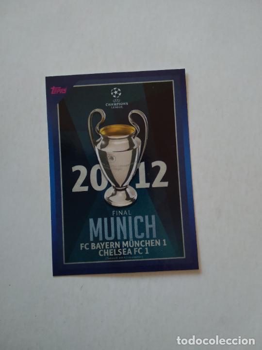 Cromos de F&uacute;tbol: 24 MUNICH FINAL 2012 CROMO STICKER FUTBOL UEFA CHAMPIONS LEAGUE 2021-2022 21-22 TOPPS