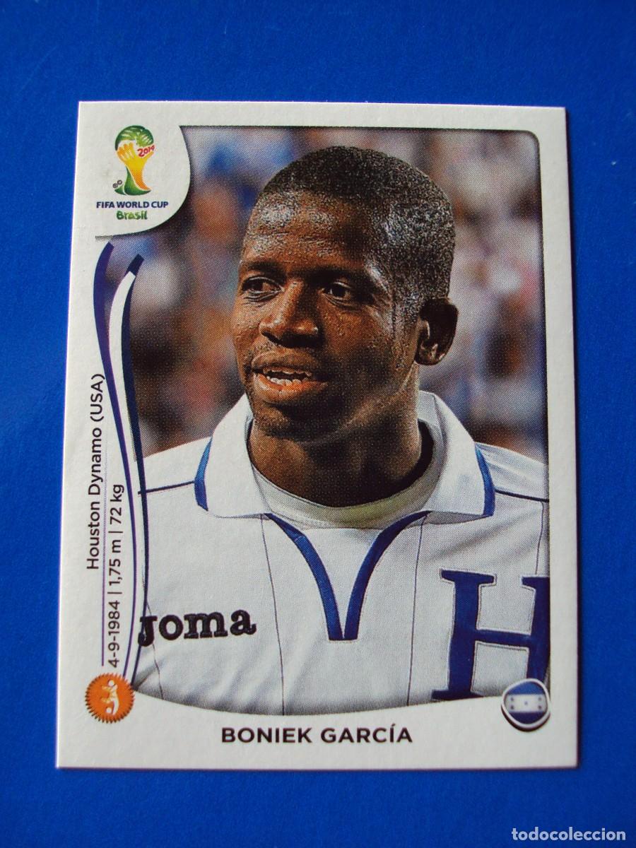 Cromos de f&uacute;tbol: 403 BONIEK GARC&Iacute;A HONDURAS MUNDIAL FUTBOL BRASIL 2014 FIFA WORLD CUP PANINI CROMO
