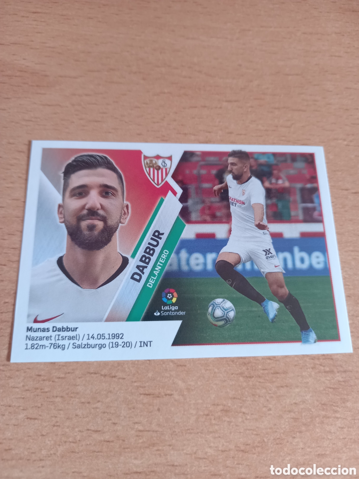 Fu&szlig;ball-Sticker: Dabbur Sevilla liga 2019 2020 19 20 ediciones este