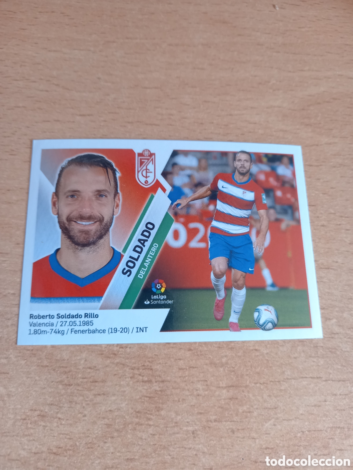 Cromos de F&uacute;tbol: Soldado Granada fichaje 49 liga 2019 2020 19 20 ediciones este