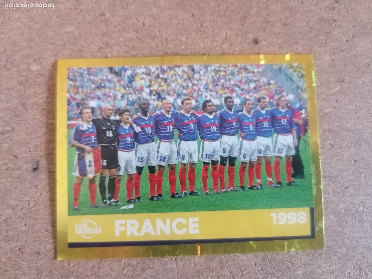 Cromos de Futebol: QATAR 2022 WORLD CUP STICKER FWC27 FRANCIA 1998 NUEVO SIN PEGAR