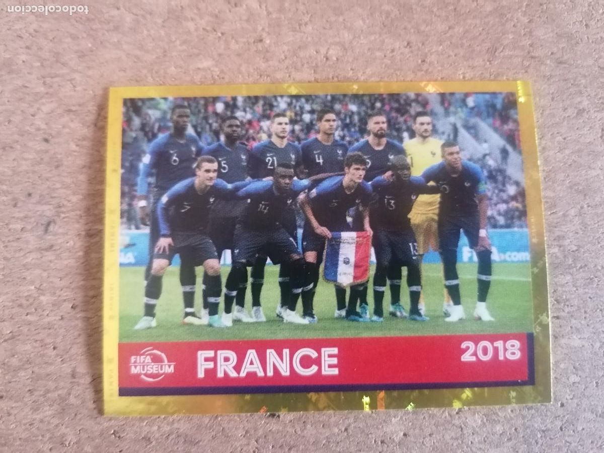 Cromos de Futebol: QATAR 2022 WORLD CUP STICKER VERSION FWC29 FRANCIA 2018 NUEVO SIN PEGAR