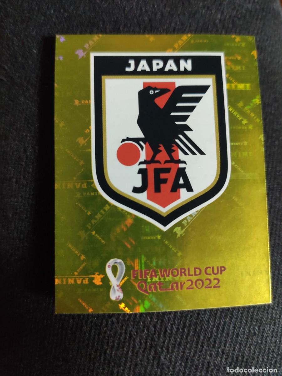 Fu&szlig;ball-Sticker: JPN 2 Escudo Jap&oacute;n, Panini World Cup Mundial 2022 Catar Qatar
