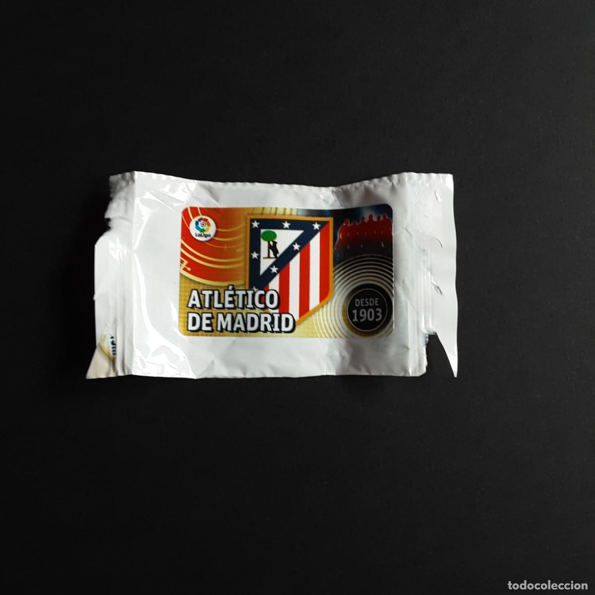 Cromos de f&uacute;tbol: CROMO CHICLE LIGA 2016-2017 PANINI EDICIONES ESTE - LIGA 16-17-ESCUDO-ATLETICO DE MADRID